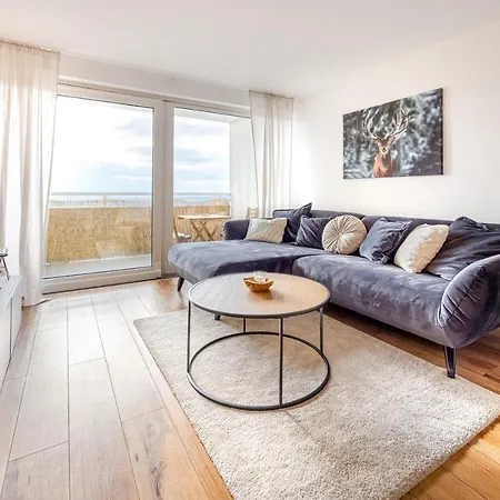 Moderne 2-zimmer-wohnung Mit Atemberaubender Skyline Aussicht Auf Frankfurt L Parkplatz L Netflix L Kueche 公寓